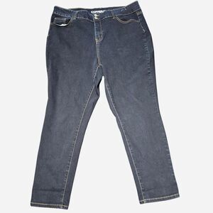 Copper Flash High Rise Women's Navy and Blue Jeans Size 20W
